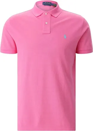 Polo Ralph Lauren Tops, Heren, Roze, XL, Polo Shirt