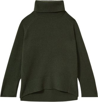 Reiss Eliza Wool & Cashmere-Blend Roll Neck Sweater