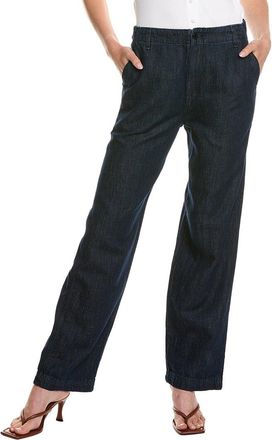 ASKK NY Askk Ny Indigo Linen-Blend Chino Jean