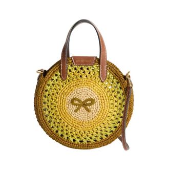 Anya Hindmarch Handbags, female, Multicolor, Size: ONE SIZE Round Bow Tote