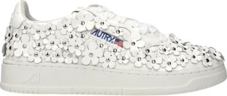 Autry Sneakers Medalist Laag Damess Wit leer