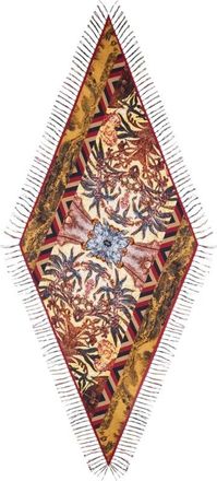 Pierre-Louis Mascia Silky Scarves, unisex, Multicolor, Size: ONE SIZE Aloeuw Scarf