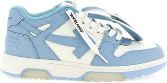 Off-white Schoenen, Dames, Veelkleurig, 35 EU, Leer, Out of Office Sneaker