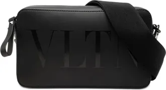 Valentino Pre-owned Valentino Leather VLTN Crossbody Unisex PVKCU5GLYXTT7PBB