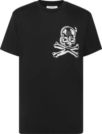 Philipp Plein T-shirt Skull & Bones - Nero
