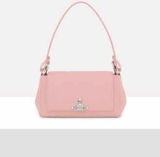 Vivienne Westwood Hazel Medium Handbag Pu Smooth -Pastel-pink