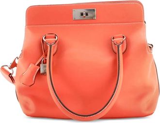 Herm&egrave;s Toolbox Bag Swift 26 satchel - Oranje