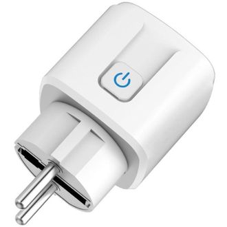 OEM Enchufe Inteligente Wifi Crezuo, 2,4 Ghz, 16 A, Tipo F, Monitorizaci&oacute;n De Energ&iacute;a, Control Por Voz, Control Remoto, Paquete De 2 Enchufes Inteligentes