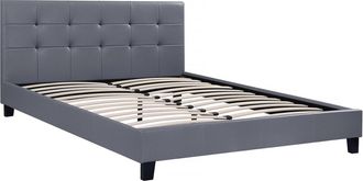 Habitat et Jardin Habitat Et Jardin - Cama julia - 160 X 200 - Gris Claro
