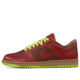 Nike Dunk Low 1 Piece Laser Varsity Red Chartreuse 311611-661