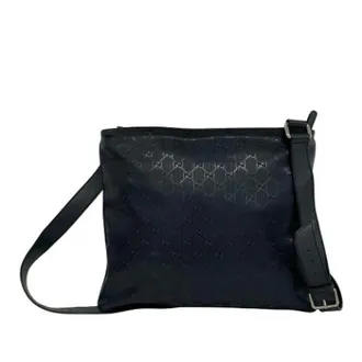 Gucci Pre-owned Cross Body Bag - unisex - Gucci Vintage - Vintage Cross Body Bags - Blue - ONE SIZE - Pre-owned