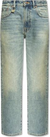 R13 Jeans met Vintage Effect - Dames - Regular Fit Jeans - Blauw - W27 - Katoen - Jeans