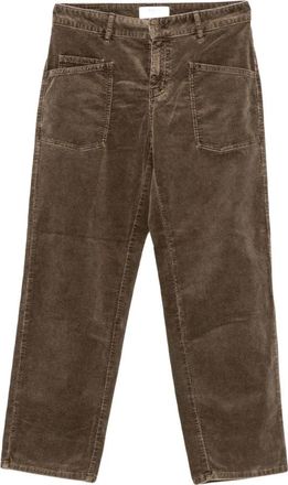 Five Jeans Wlya Corduroy Broek - Dames - Straight fit broeken - Bruin - W29 - Broeken