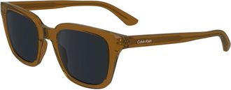 Calvin Klein CK24506S 618 Mens Sunglasses Brown Size 49