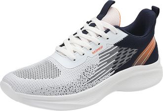 Generic 2026 Running Shoes Fashion Men Mesh Mountaineering Casual Sport Lace Up Solid Color Breathable Soft Bottom (A, 10)