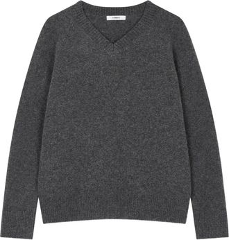 TOMBOY Trui met V-hals - Grijs