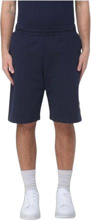 Emporio Armani Pantaloncini da jogging in cotone - - Sport - Uomo - Blu - M