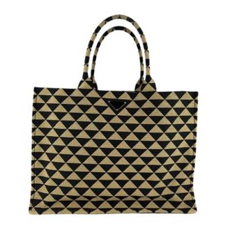 Prada Pre-owned Tote Bags, female, Multicolor, Size: ONE SIZE Pre-owned Vintage Tote Bag