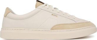 BOSS Smooth Leather Low-Top Sneakers