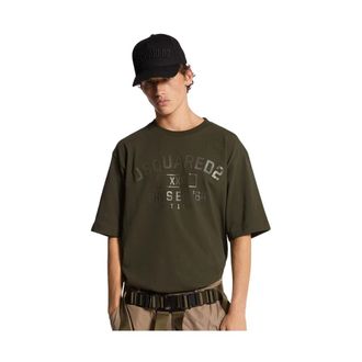 Dsquared2 Mujer, Camisetas, Verde, Talla: S