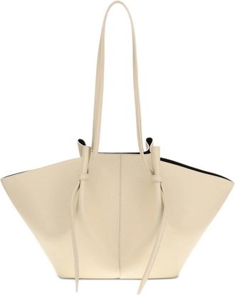 Yuzefi Womens Mochi Bag In Vanilla Pebble Grain
