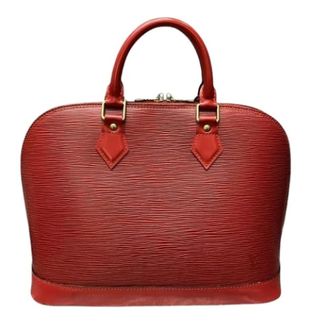 Louis Vuitton Pre-owned Handbags, female, Red, Size: ONE SIZE Pre-owned Alma Epi Handbag