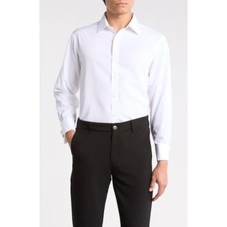 Brooks Brothers Regular Fit Dress Shirt in White at Nordstrom Rack, Size 14.5 - 32