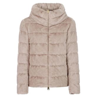Herno Chaqueta acolchada de plum&oacute;n - Jackets - Mujer - Beige - S