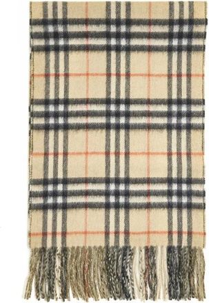 Burberry Winter Scarves, male, Beige, Size: ONE SIZE Stylish Scarfs Collection