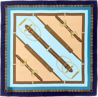 Gucci Printed Silk Twill Carre