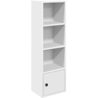 vidaXL Estanter&iacute;a De Madera De Ingenier&iacute;a Blanca 31x24x102 Cm Vidaxl