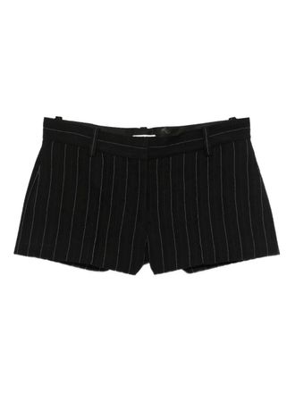 Isabel Marant Shorts gessati - Nero
