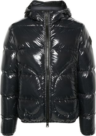 Herno hooded padded jacket - men - Polyamide/Goose Down/Polyamide/Goose Feather - 54 - Grey