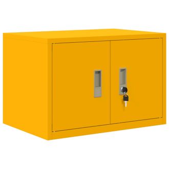 vidaXL Armario De Almacenamiento Amarillo Mostaza 60 X 40 X 40 Cm Vidaxl