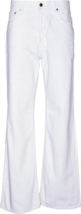 Haikure Dames, Broeken, Wit, Maat: W29 Katoen