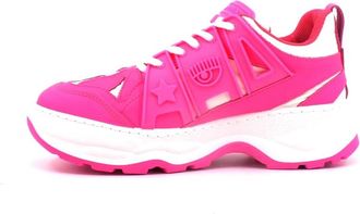 Chiara Ferragni Eye Sneaker - Dames - Sneakers - Roze - 39 EU - Leer - Schoenen