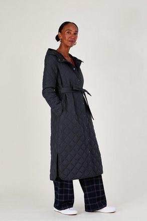 Monsoon Piper padded shawl collar coat