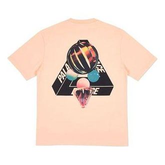 Palace Sans Ferg Peach Glasses Back Logo Short Sleeve Unisex Pink P18SS063