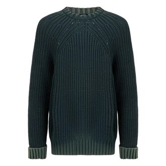 Diesel Sweater with Shades - Heren - Truien - Groen - Maat: XL Katoen