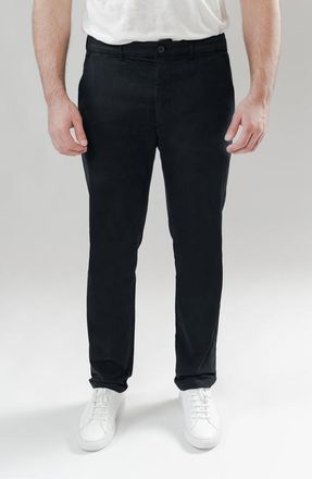 Brisk UltraFlex Slim Fit Chino in Black at Nordstrom, Size 32 X 32