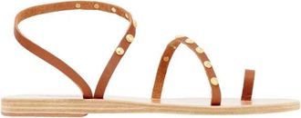 Ancient Greek Sandals Malia Hanger Terracotta Sandaal - Dames - Sandalen - Oranje - 40 EU - Schoenen