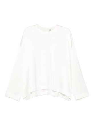 Toteme round-neck blouse - White
