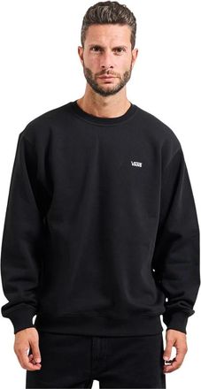 Vans Zwarte Crew Neck Sweatshirt - Heren - Sweatshirts - Zwart - S - Katoen - Hoodies & sweatvesten
