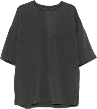 Entire studios Washed-effect Drop-shoulder T-shirt