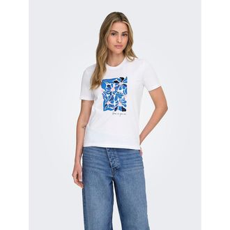 Only Bedrukt T-shirt met korte mouwen