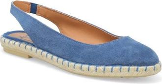 Miz Mooz Kiara Slingback Espadrille Flat in Ocean at Nordstrom, Size 10.5-11Us