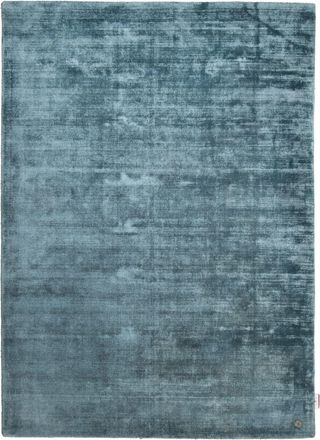 Tom Tailor Alfombra de viscosa tejida a mano - agua - 85x155 cm