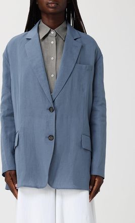 Brunello Cucinelli Blazer a monopetto in cotone Brunello Cucinelli