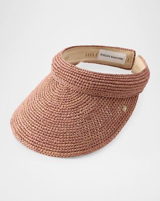Helen Kaminski Erin Raffia Visor