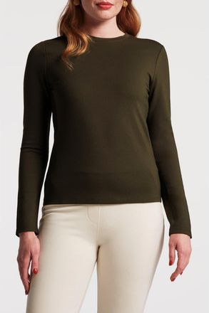 Frances Valentine Ballet Top in Olive at Nordstrom, Size X-Large